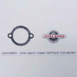 Joint papier clapet reniflard BMW -5-6-7 jusqu--039--agrave- 09-1977 R45-R65